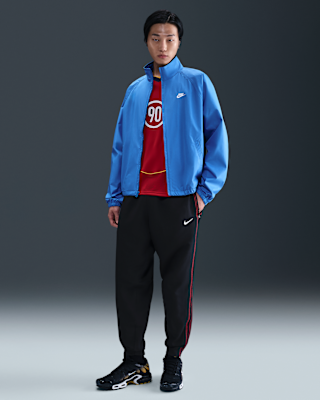 NIKE 90s JORDAN トラックパンツ 90s NIKE サイドスナップボタントラックパンツ ブラック XL 黒